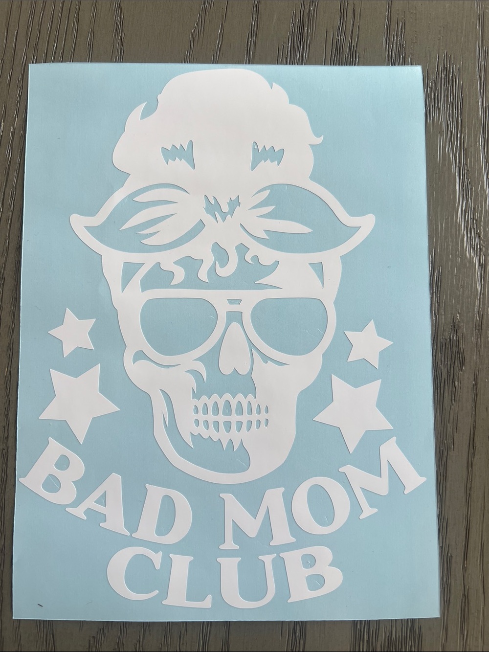 New Bad Moms Club Decal